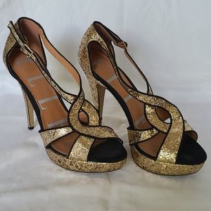 Glitter Elle Heels